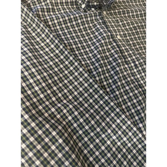 LL Bean Shirt Men’s Size L-Tall Long Sleeve Button Up Plaid Wrinkle Resistant - Picture 4 of 5